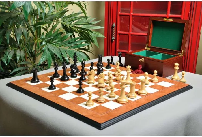 The Grandmaster Chess Set and Board Combination