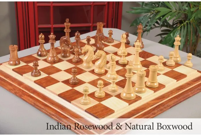 Capablanca Chess Rosewood Chessboard - www.