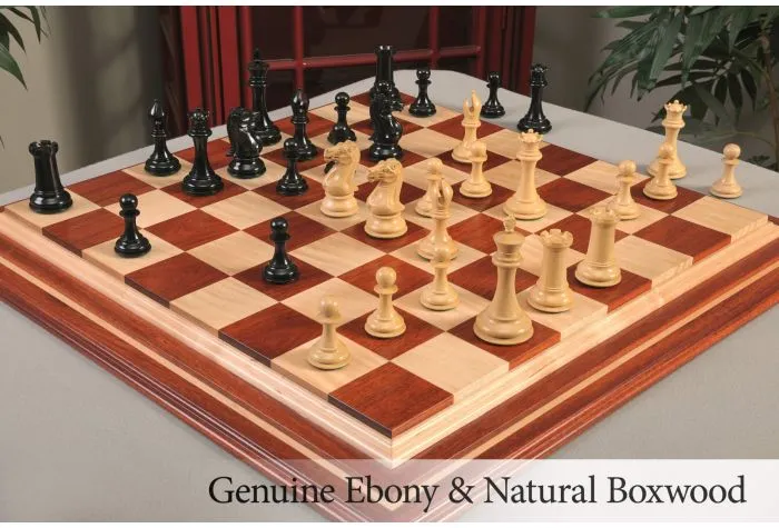 African Palisander & Bird's Eye Maple Custom Contemporary II Chess Board