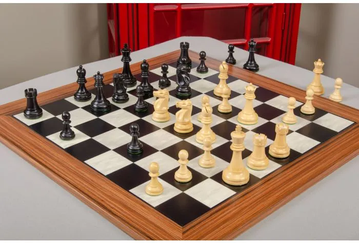 Chess set used for Boris Spassky vs Bobby Fischer, Reykjav…