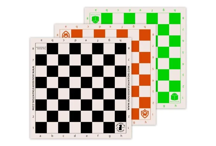 Custom Silk Screened Vinyl Chess Boards